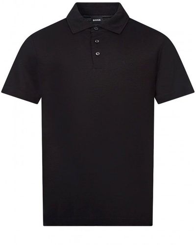 BOSS Press 55 Polo Shirt - Black