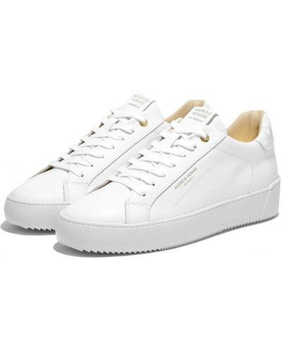 Android Homme White Trainers