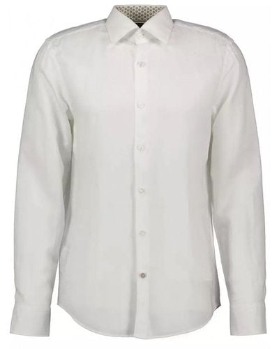 BOSS C-hal Contrast Shirt - Grey