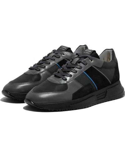 Android Homme Blue Trainers - Black