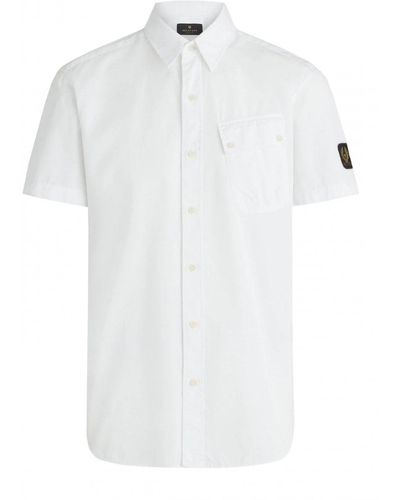 Belstaff Pitch Short Sleeved Shirt - White