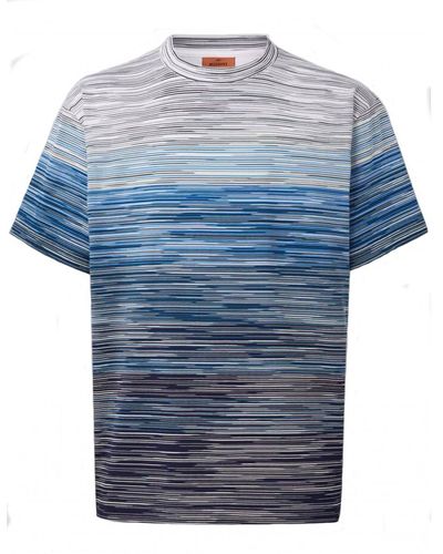Missoni Degrade Stripe T-shirt Black/blue/
