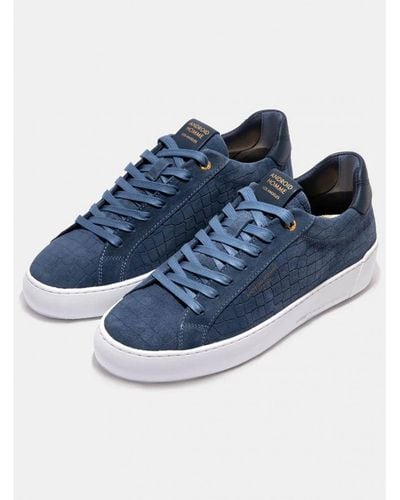 Android Homme Zuma Croc Trainers Blue