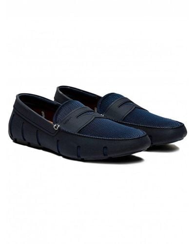 Swims Penny Loafer Navy - Blue