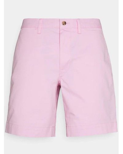 Polo Ralph Lauren Bedford Chino Shorts Caramel - Pink