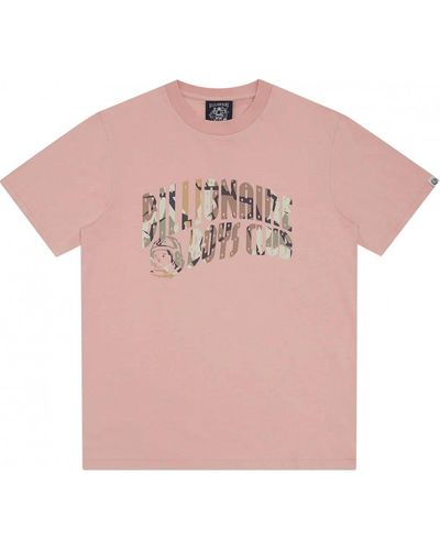 BBCICECREAM Camo Arch Logo T-shirt - Pink