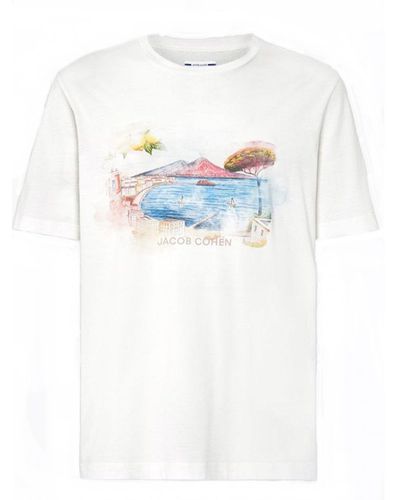Jacob Cohen Grand Tour Naples T-shirt - White