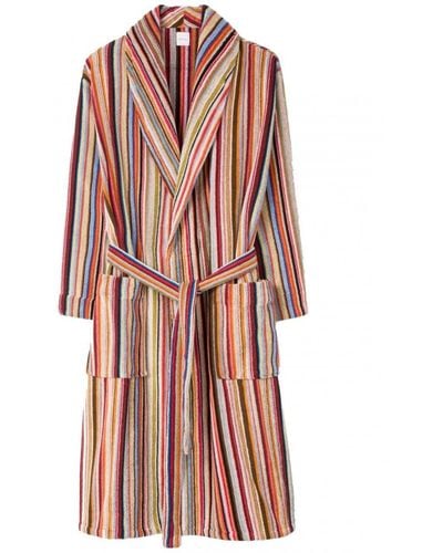 Paul Smith Classic Stripe Dressing Gown Multicoloured
