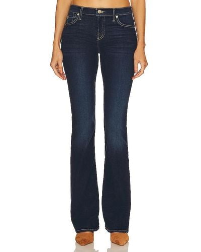 7 For All Mankind BOOTCUT-JEANS - Blau