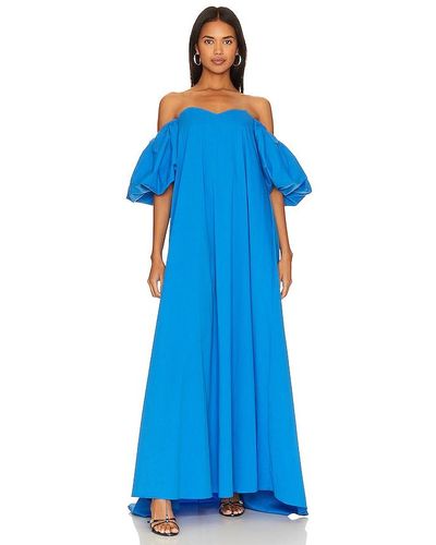 Caroline Constas Palmer Dress - Blue