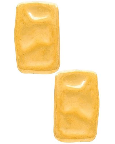 Casa Clara Sade Earrings - Yellow