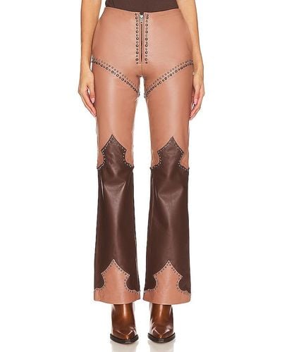 Urban Outfitters Heart & Soul Trousers - Brown