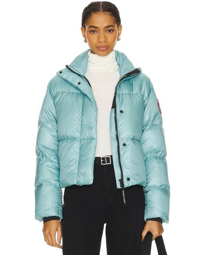 Canada Goose Cypress Cropped Puffer - グリーン