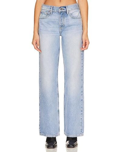 eTica JEAN JAMBES LARGES RELAXED STANTON - Bleu