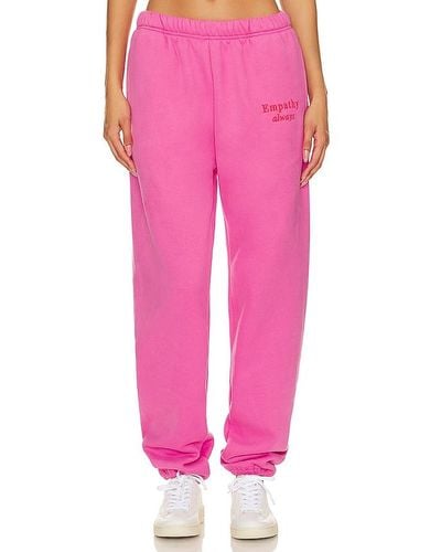 The Mayfair Group Empathy Always Joggers - Pink