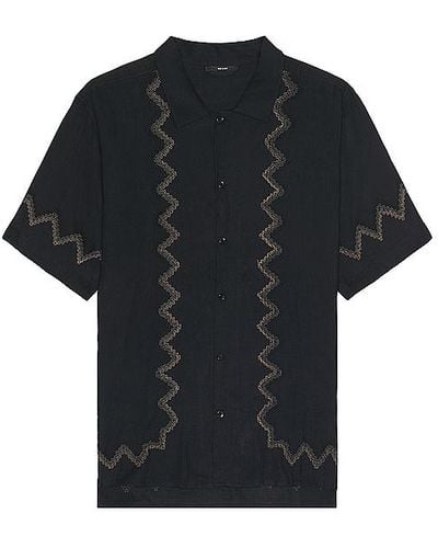 Neuw Curtis Short Sleeve Ravi Shirt - Black