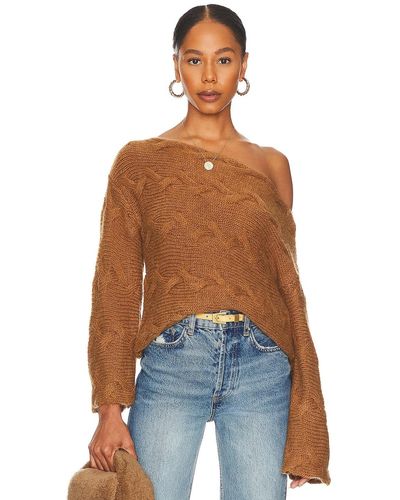 House of Harlow 1960 X Revolve Elaina Braided Sweater - ブルー