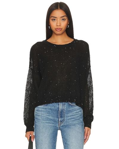 LNA Sheye Sparkle Sweater - Black