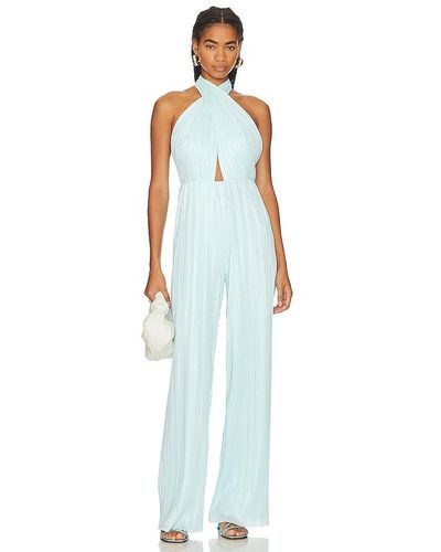 Amanda Uprichard Rivera Jumpsuit - Blue