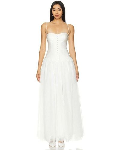 Nbd Fraser Maxi Dress - White