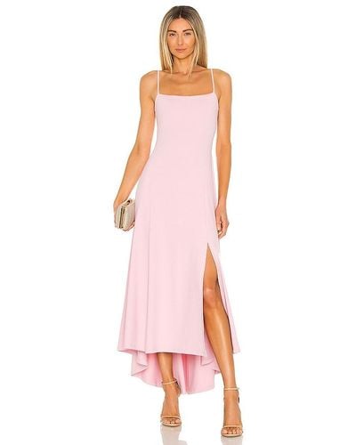 Susana Monaco Thin Strap Maxi Dress - Pink