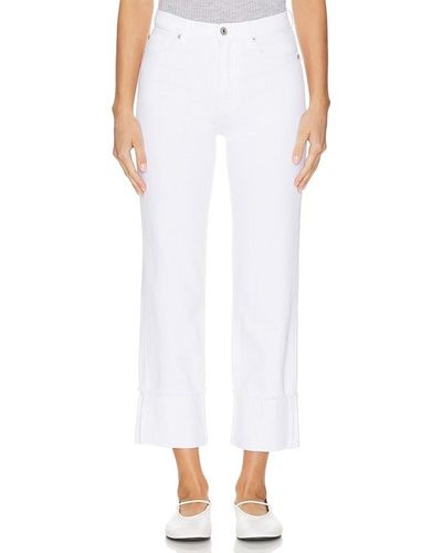 7 For All Mankind Logan Stovepipe - White