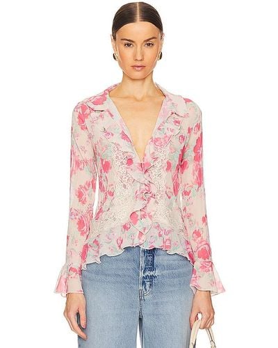 Free People BLUSE BAD AT LOVE - Rot