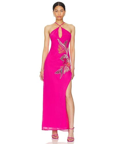 Tularosa Camilla Maxi Dress - Pink