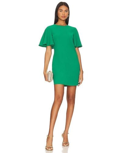 Amanda Uprichard Julietta Mini Dress - Green