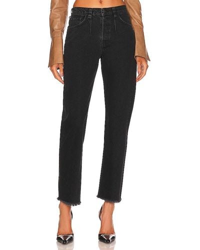 Free People X Care Fp A New Day Mid Jean - Black