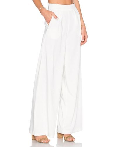 House of Harlow 1960 X Revolve Charlie Wide Leg Pant - White