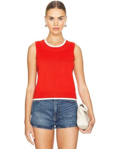 Central Park West Lucy Shell Jumper - Red
