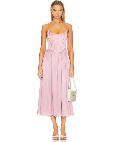 Zimmermann コルセットドレス - ピンク