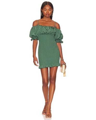 Tularosa Janielle Mini Dress - Green