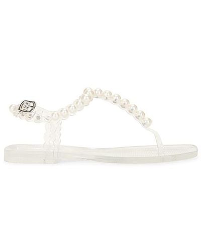 Jeffrey Campbell Pearlesque Sandal - White