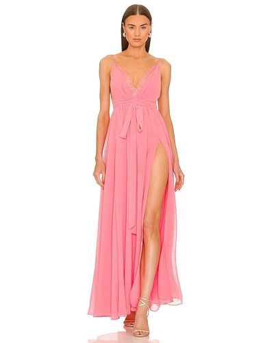 Michael Costello X Revolve Justin Gown - Pink