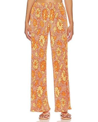 Camila Coelho Pacha Trousers - Orange