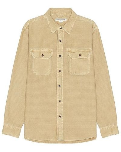 Outerknown The Utilitarian Shirt - Natural
