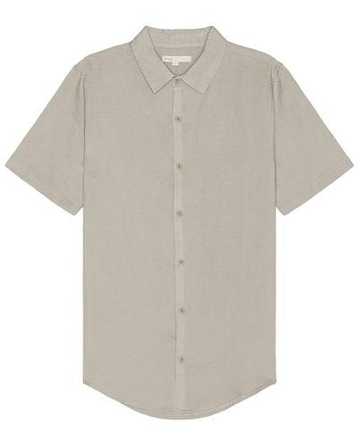Onia Jack Air Linen Shirt - White