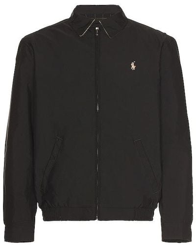 Polo Ralph Lauren Bi-swing Windbreaker Jacket - Black