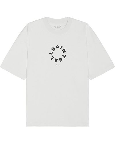 AllSaints Tierra Tシャツ - ホワイト