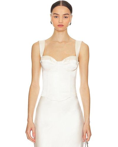 Runaway the Label Oura Bustier - White