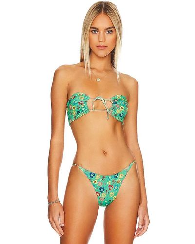 superdown Alina Bikini Top - Green