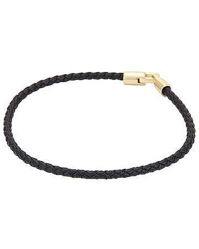 Miansai Cruz Leather Bracelet - Black