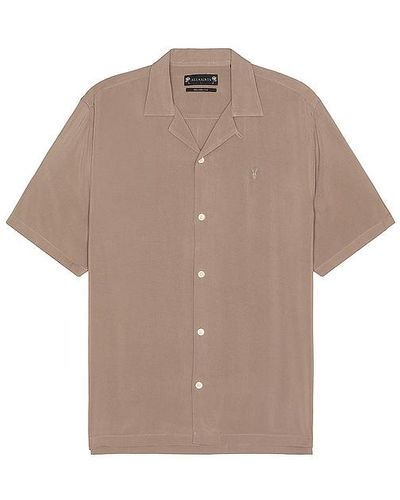 AllSaints Camisa - Marrón