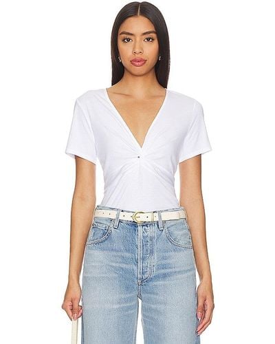 Nation Ltd Nation Caprice Twisted Top - White