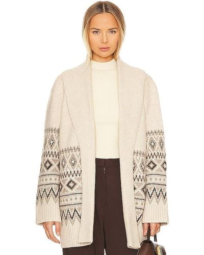 House of Harlow 1960 X Revolve Edana Fairisle Cardigan - Natural