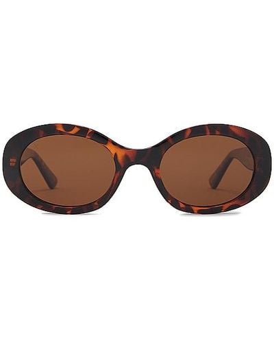 dime optics Duxbury Sunglasses - Brown
