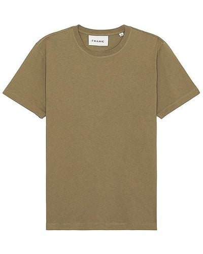 FRAME T-shirt à manches courtes avec logo - Vert