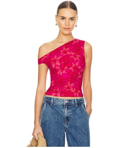 Free People X Revolve Shea Top - Red
